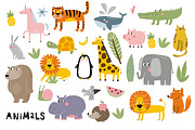 Cute cut animals, alphabet, poster, an Animal Illustration by Barkova Nadya (Thumbnail 2 of 8)