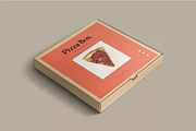 Pizza Box mockup - Luxury Edition, a Packaging Mockup by megostudi0 (Thumbnail 8 of 8)