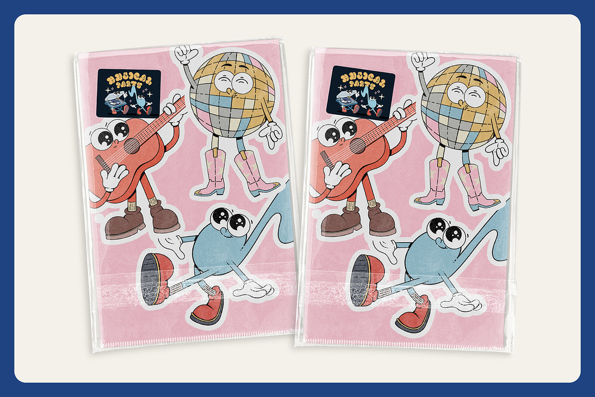 Musical Party - Character Collection, an Illustration by Alina Sh (Photo 5 of 9)