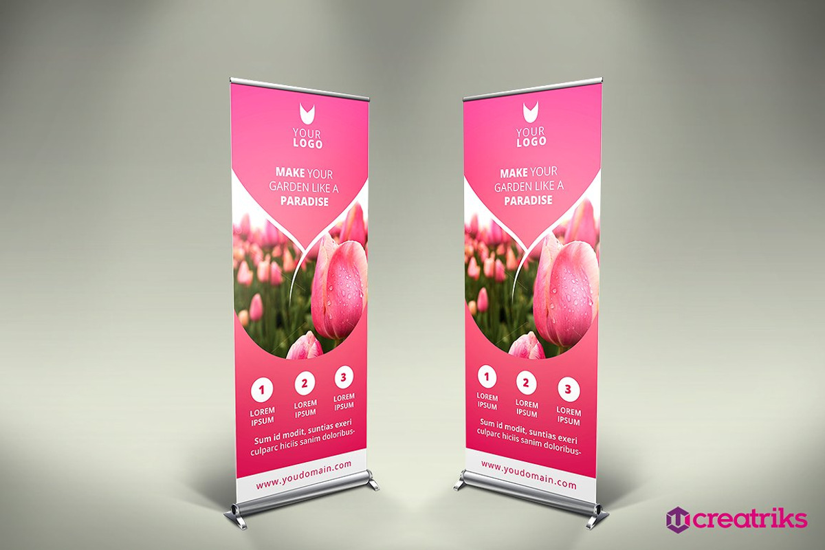 6 Roll Up Banners, a Marketing Template by Creatricks (Photo 5 of 7)