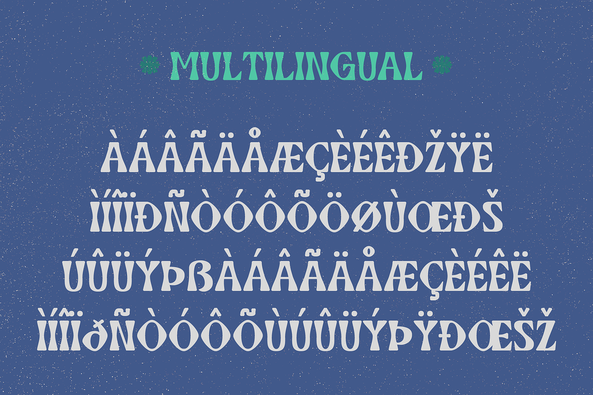 Bergia – Decorative Sans Serif Font, a Sans Serif Font by Hole Hope Design (Photo 3 of 8)