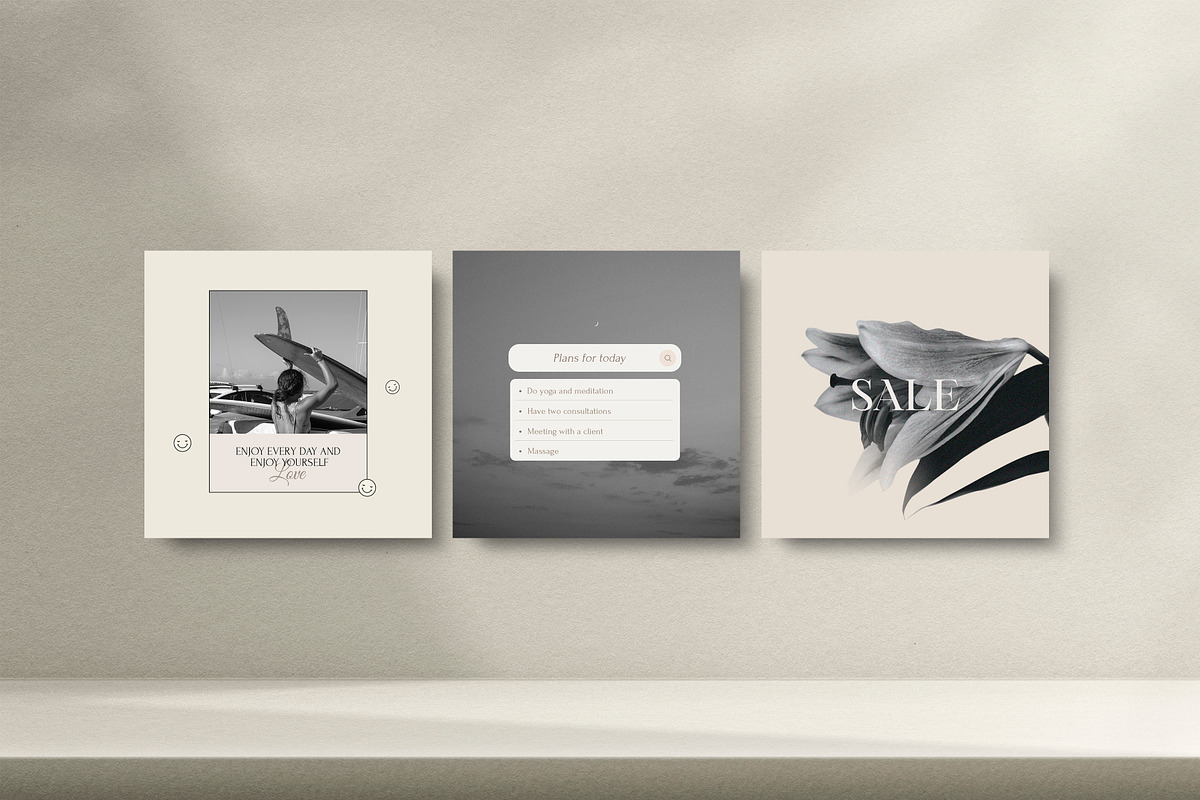 CANVA & PS / Aster Social Media Pack, a Social Media Template by Simple có (Photo 9 of 13)