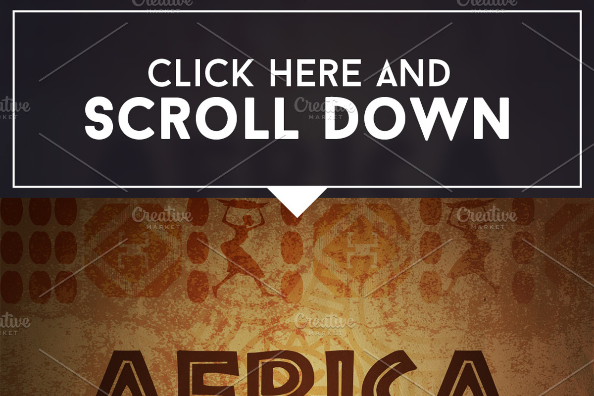 African Background PSD, a Texture Graphic by Krukowski Graphics (Photo 2 of 2)