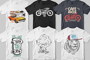 100 T-shirt designs, a Sport Illustration by Urbanshop (Thumbnail 8 of 18)