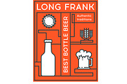 Labels for beer bottles, a Household Mockup by I-RO (Thumbnail 3 of 6)