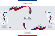 Slovakia flag ribbon vector, a Templates & Theme by Simbos (Thumbnail 9 of 9)