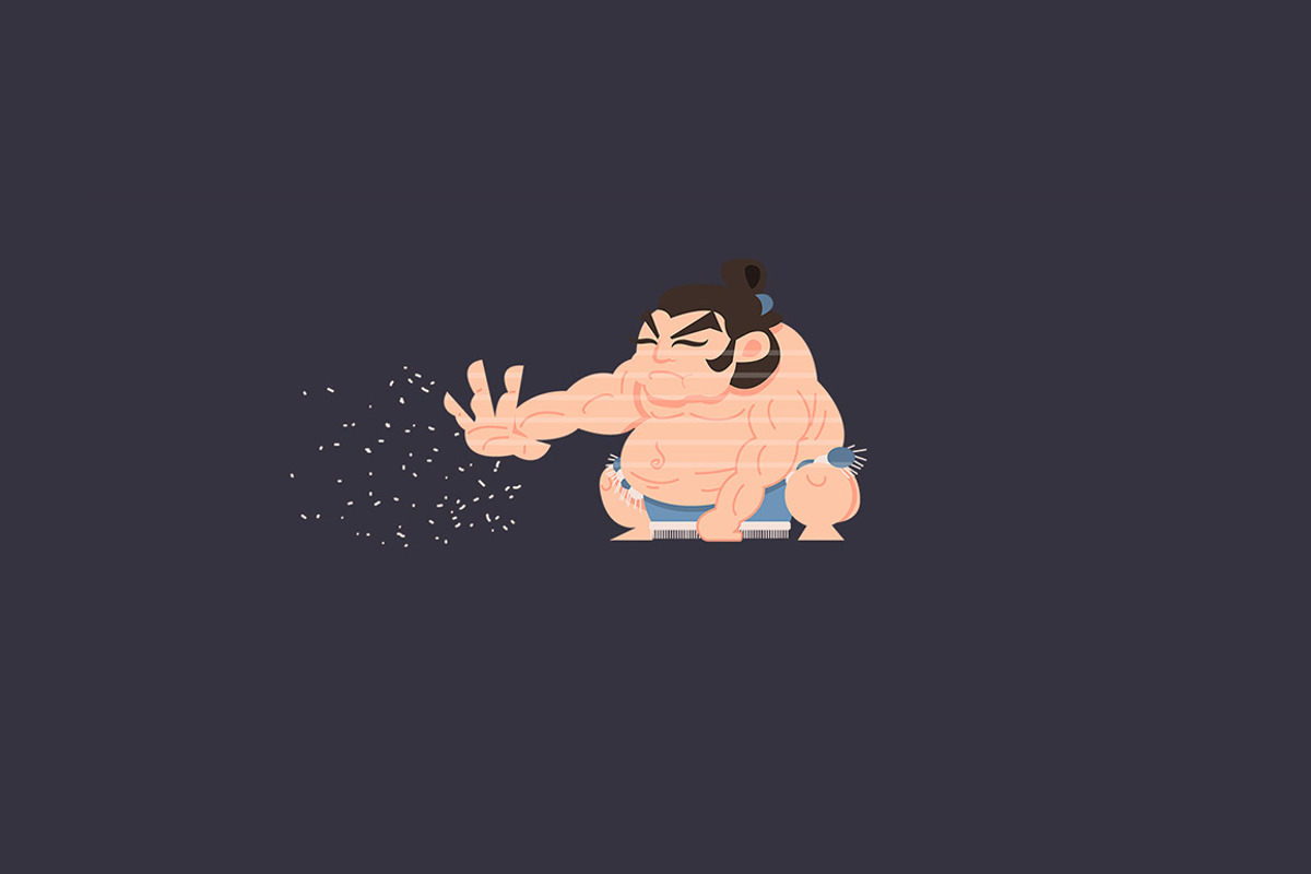 36 Samurai Characters, a Person Illustration by Flat Icons (Photo 4 of 4)