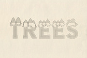 Forest Outdoors Font, a Font by vladocar (Thumbnail 7 of 9)