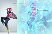 Smoke Photoshop Action preview 6