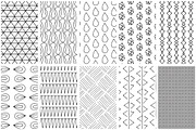 Simple Line Handdrawn Patterns, a Pattern Graphic by Youandigraphics