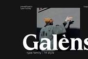 Galens | Serif font family, a Font by InkwellTypeCo (Thumbnail 10 of 11)