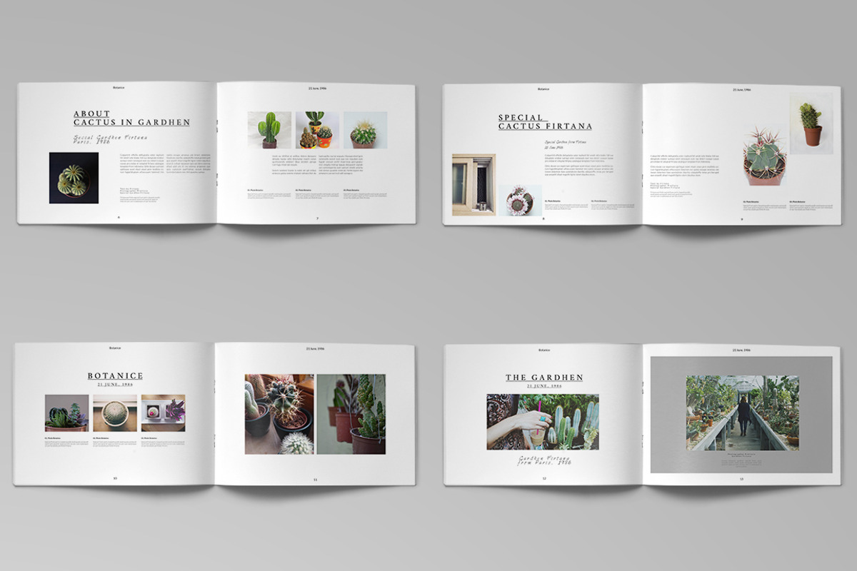 Botanice Portfolio, a Brochure Template by Firtana (Photo 6 of 12)