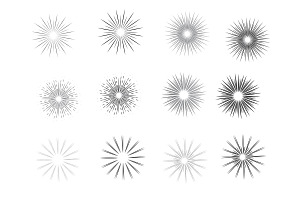 Firework Set 2 Procreate Brush Stamp