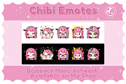 Chibi Succubus Emotes for Twitch, an Illustration by Foxify Arts (Thumbnail 3 of 4)