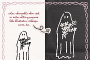 Halloween Bachelorette Clipart, a Seasonal Illustration by The October Creative (Thumbnail 2 of 6)