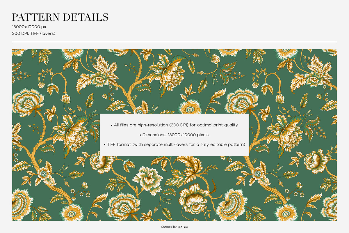 Imperial Ornate Luxury Prints, a Pattern Graphic by LEAFure (Photo 3 of 11)