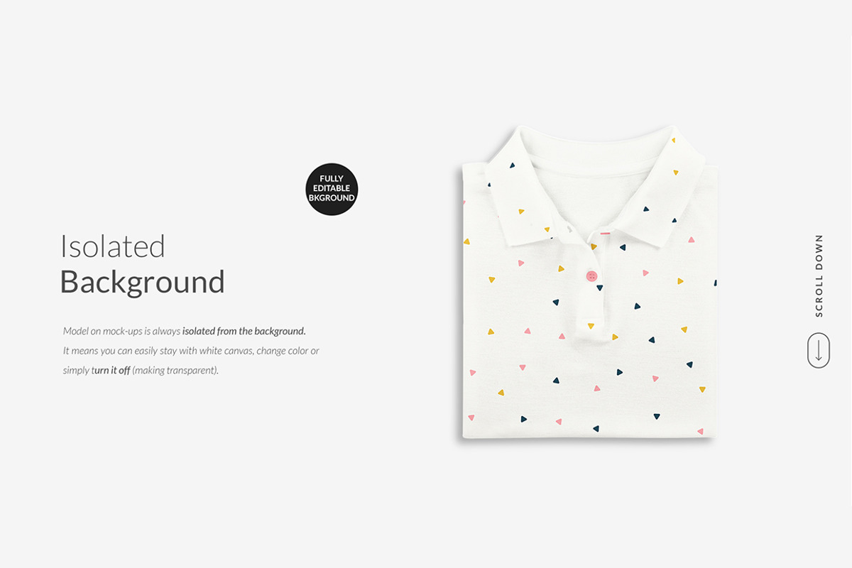 Women Polo Ghost Mock-ups FREE DEMO, a Books & Magazine Mockup by Apparel_Mockups (Photo 14 of 23)