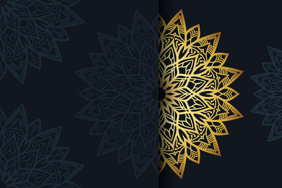 560+ Mandala Design Mega Collection, a Decorative Illustration by NJ Himel (Photo 93 of 289)