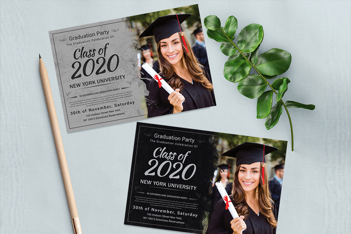 Graduation Invitation Bundle, an Invitation Template by AfzaalGraphics (Photo 16 of 19)