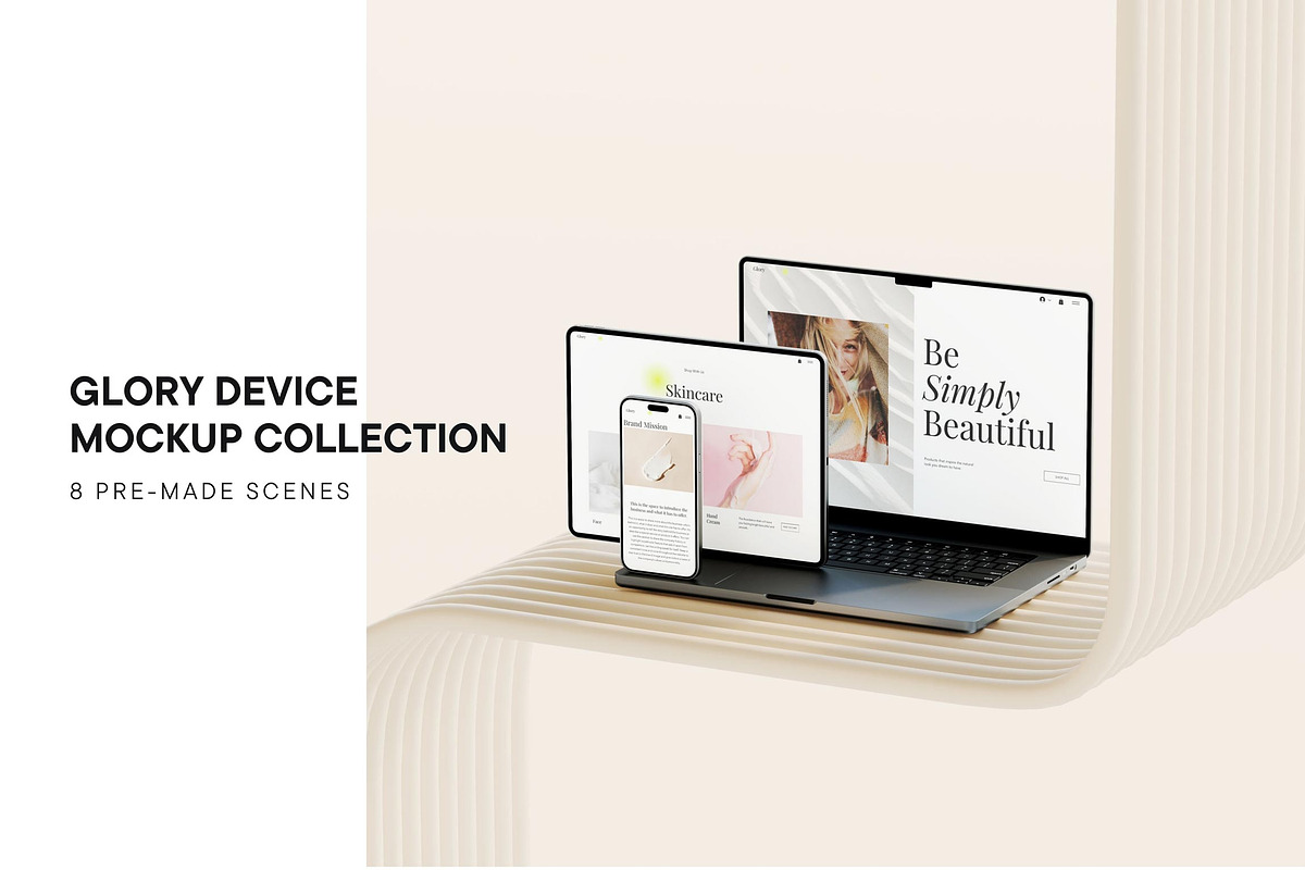 Glory Device Mockup Collection, an iPad Mockup by Mockup Line (Photo 1 of 6)