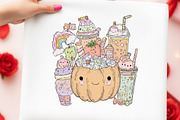 Pastel Spooky Summer Clipart, an Illustration by Digital Artistic99 (Thumbnail 10 of 11)