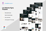 LegiStyle - Full Figma Website, a Websites & App Template by ZoomDrive (Thumbnail 1 of 9)
