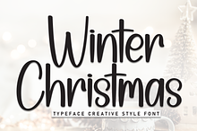 Winter Christmas | Script Font