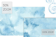 20 Huge Seamless Watercolor Textures, a Texture Graphic by AdenaJ (Thumbnail 3 of 12)