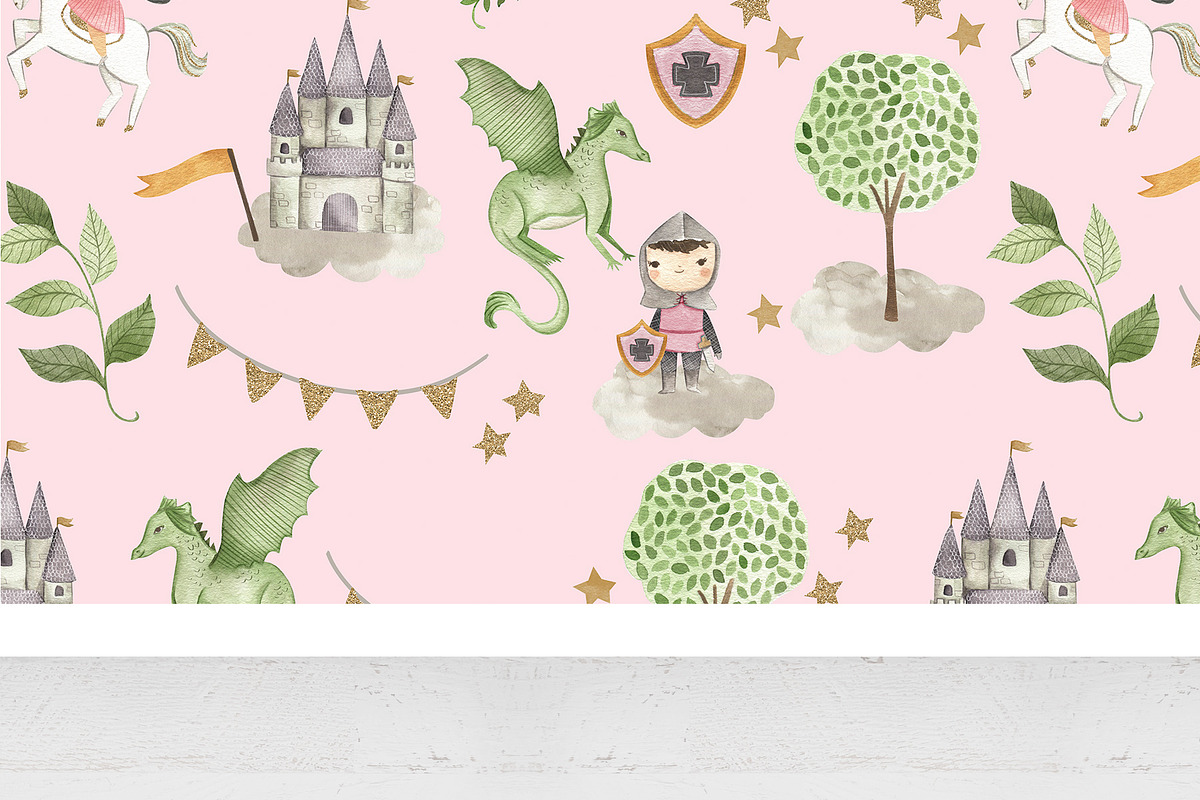BUNDLE #2 - Watercolor Patterns, an Animal Illustration by Flora+Bear (Photo 9 of 11)
