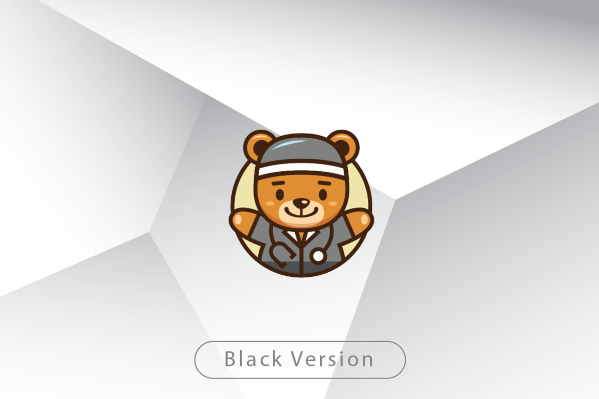 Doctor Bear Logo Template, a Branding & Logo Template by Heavtryq Design (Photo 4 of 4)
