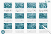 Water Effects Brushes Procreate, a Brush Add-On by Julia Dreams (Thumbnail 3 of 6)