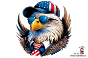 Eagle American Patriotic PNG Bundle, a Graphic by Clipart Bloom (Thumbnail 5 of 11)