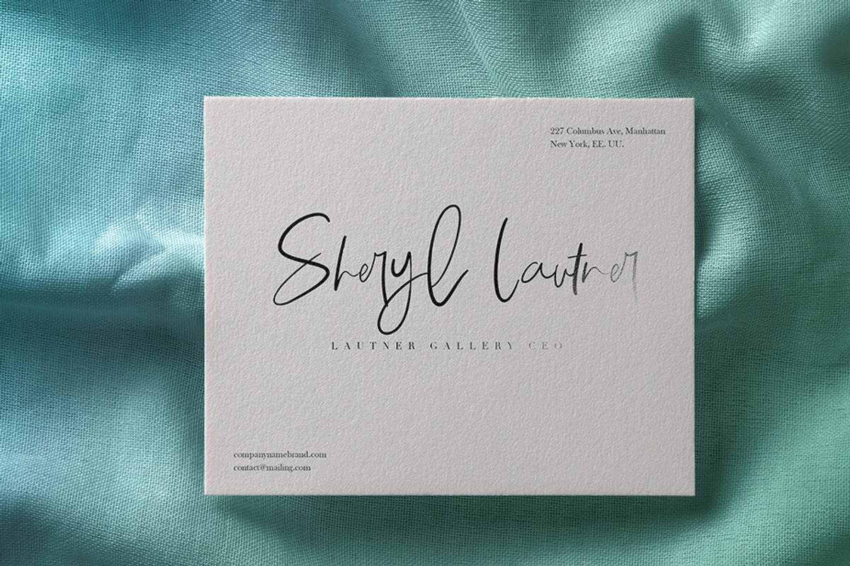 White Winter, a Script Font by Chocotype Std (Photo 7 of 15)