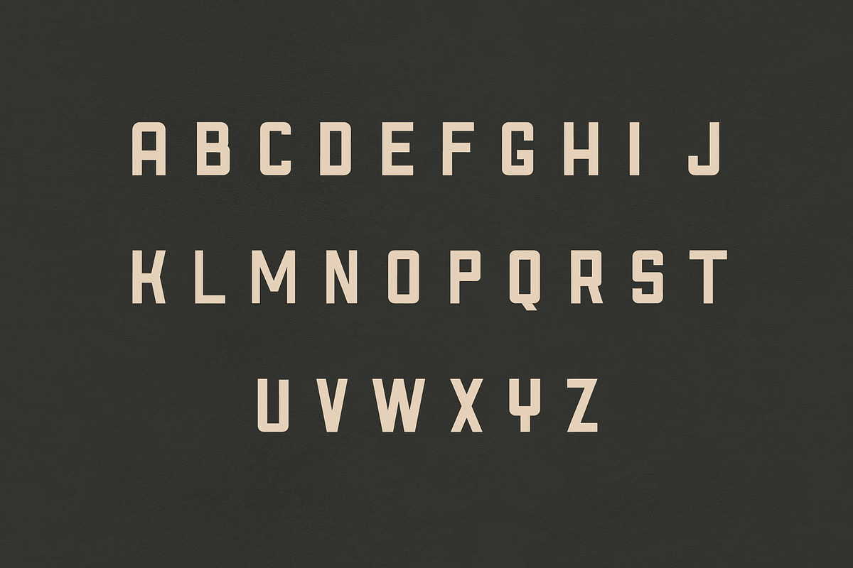Madson - Masculine modern typeface, a Sans Serif Font by CCS Type (Photo 12 of 16)