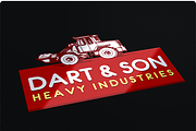 Heavy Industry Logo Design, a Branding & Logo Template by free2fonts (Thumbnail 2 of 4)