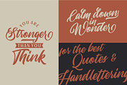 The Lastwinter - Vintage Script, a Script Font by Garisman Std (Thumbnail 5 of 9)