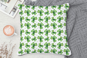 St. Patrick's Day Seamless Patterns