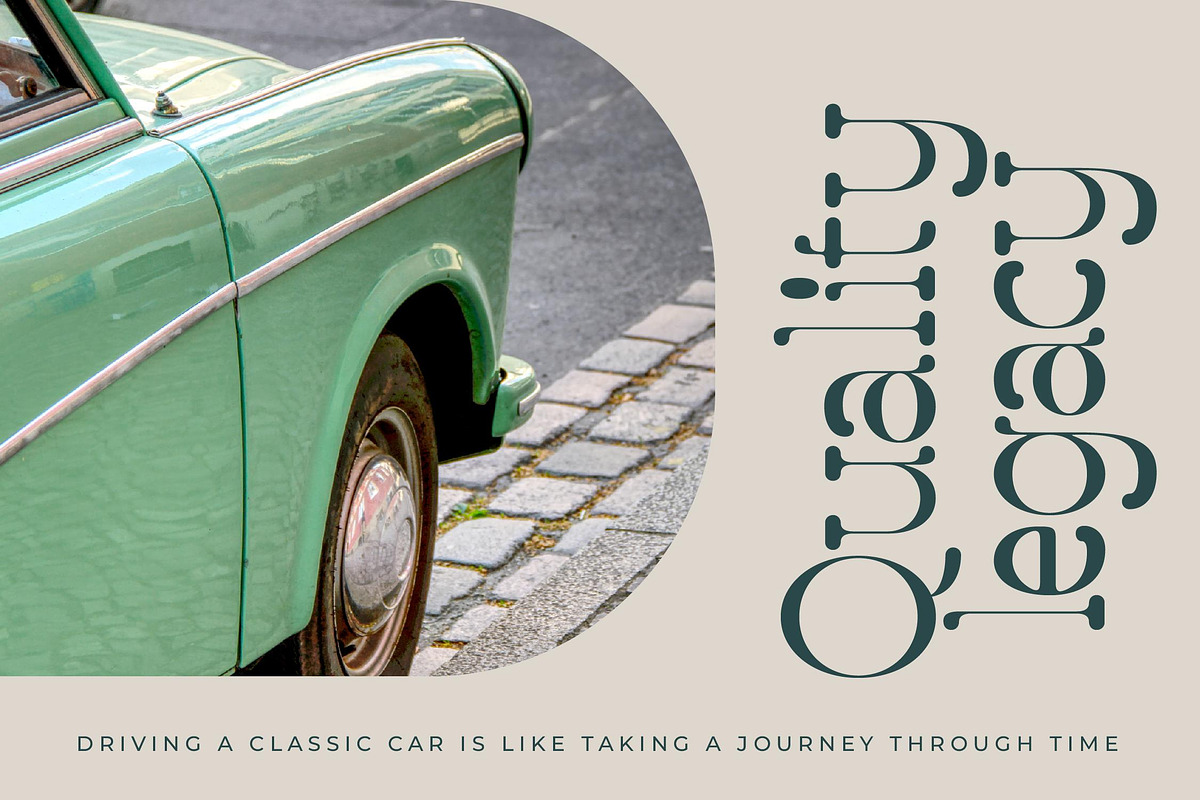 Thayla Mifikan Retro Serif Font, a Serif Font by timelesstype.co (Photo 9 of 20)