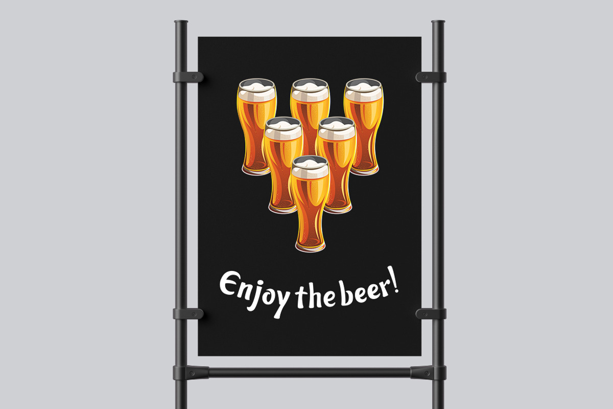 Beer. Posters, a Food Illustration by Yulia Ogneva (Photo 4 of 5)