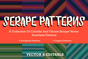 Spanish Serape Seamless Pattern