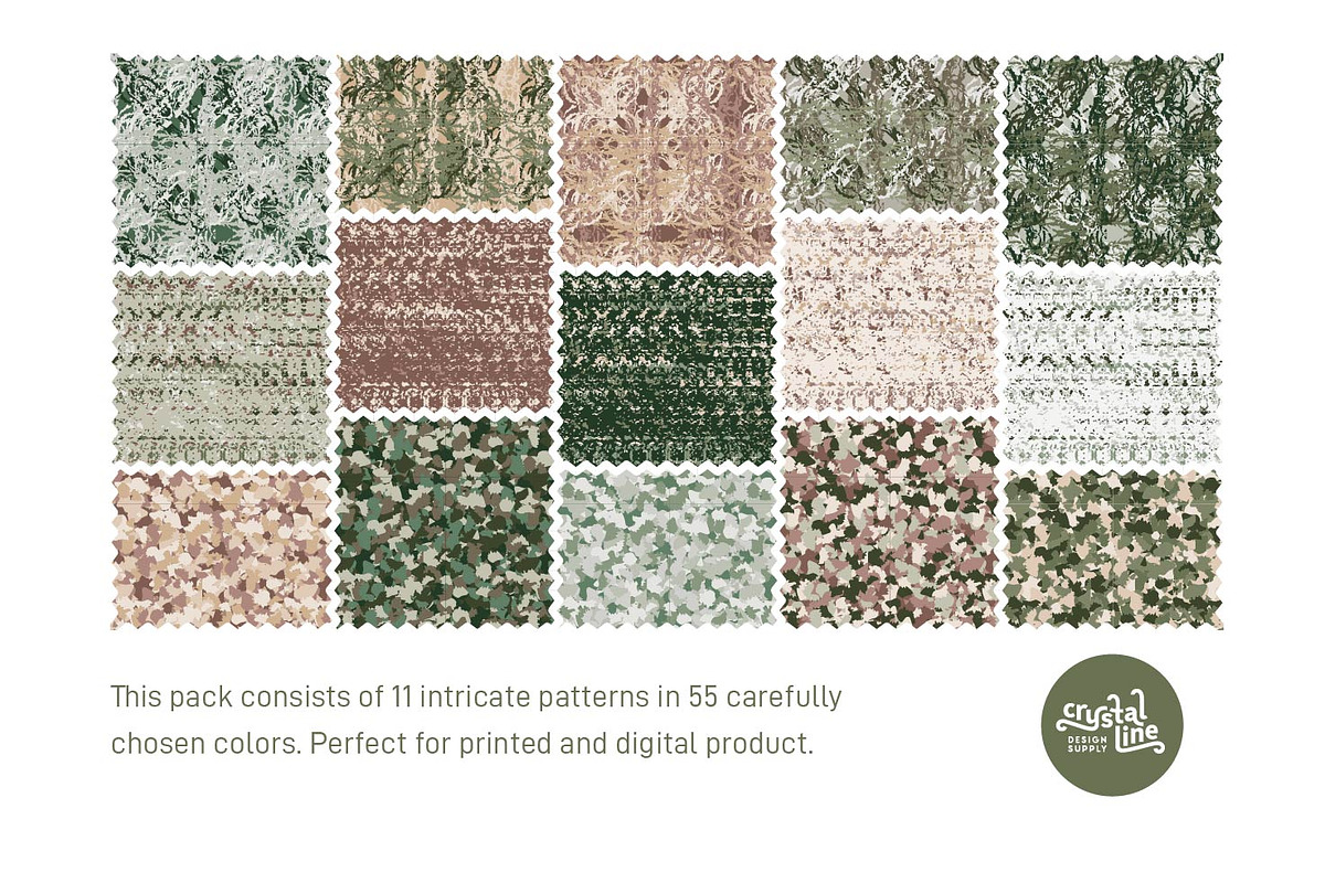 Fractal Patterns 08, a Pattern Graphic by Crystal Line (Photo 5 of 7)