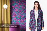 Violet Jade Garden Pattern, a Pattern Graphic by Velliniki (Thumbnail 5 of 12)