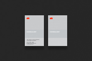 Homebuilder Business Card Template