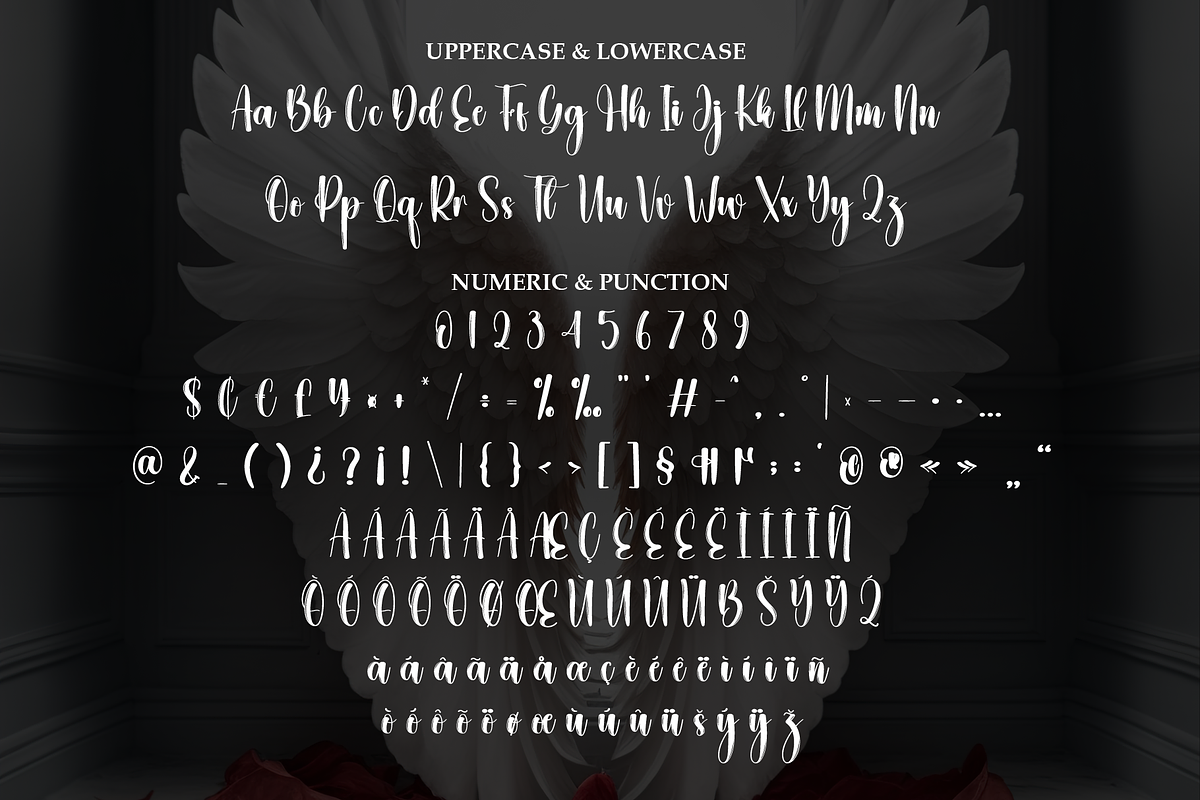 Holywing | Script Font, a Handwritten Font by Scratchones (Photo 7 of 9)