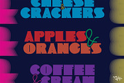 CHONKY - Display Font - By Nifty, a Font by NikkiDunn (Thumbnail 5 of 5)