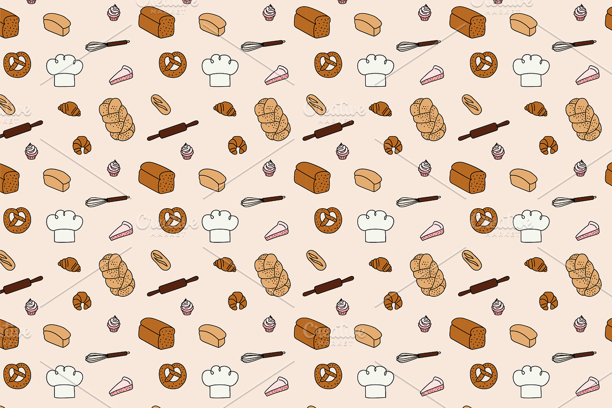 Sweet Kneads – patterns, a Pattern Graphic by Lyolya Profitrolya (Photo 4 of 4)