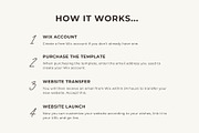 Wix Website Template | Portfolio, a Wix Template by Visulize Design Studio (Thumbnail 5 of 6)