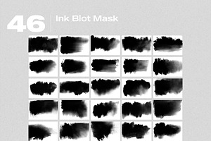 Ink Blot Mask Effect Overlays