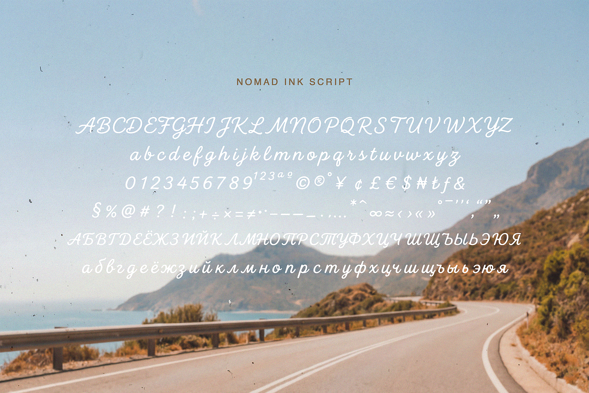 Nomad Ink — Soft Wanderlust Script, a Script Font by gafaroff studio (Photo 7 of 7)