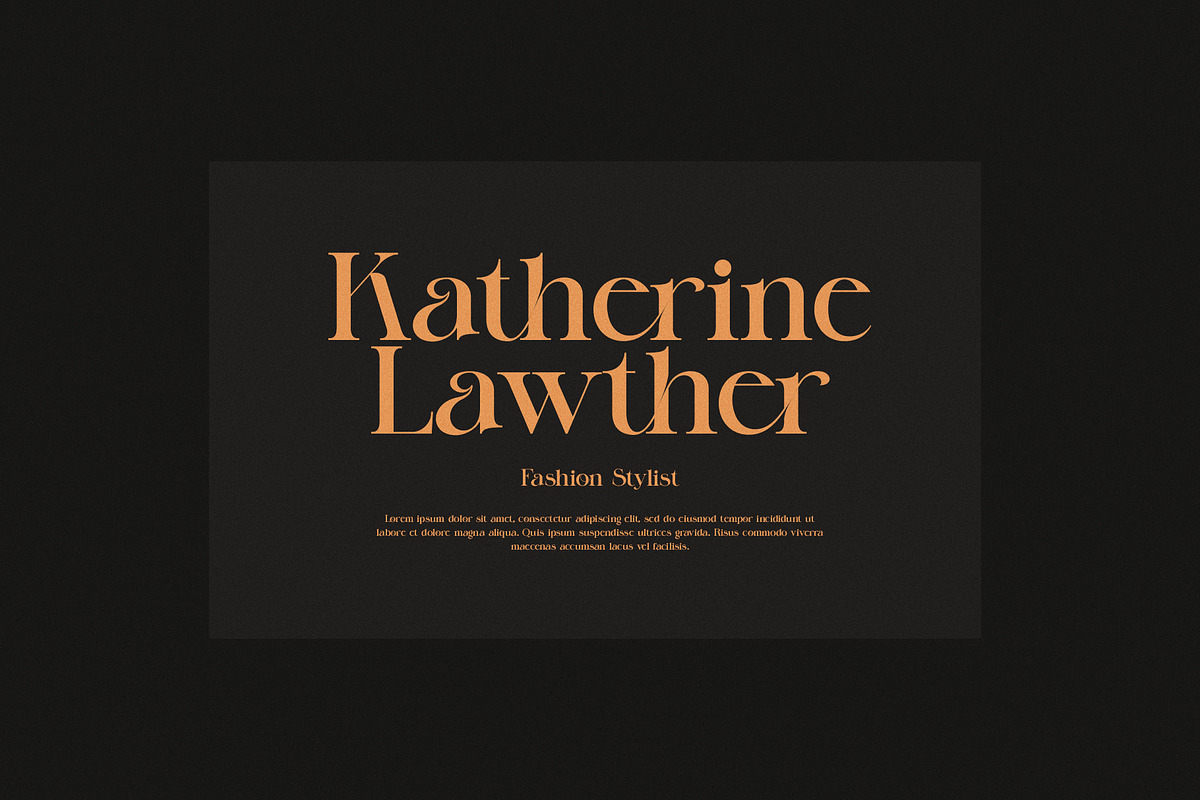 Galgin Elegant Serif Font, a Serif Font by Perfectype (Photo 2 of 8)